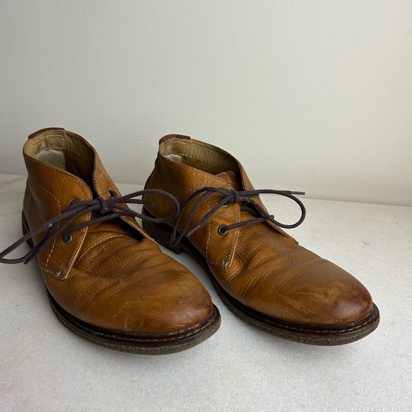 Lucky Brand Other - Lucky Brand Tan Leather Chukka Boots Men’s Size 11